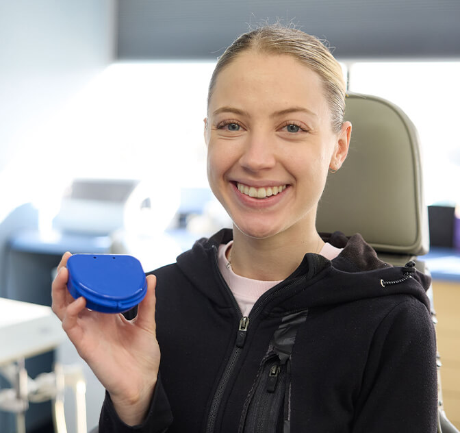 Why many teens love
Invisalign® clear aligners